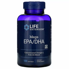 Риб'ячий жир EPA DHA, Omega Foundations, Life Extension, 120 капсул