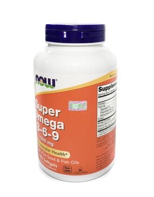 Super Omega 3-6-9 1200 мг - 180 софт кап