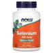Селен 100 мкг, Selenium 100 mcg NOW Foods – 250 таблеток: изображение – 1