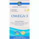 Очищенный рыбий жир, Omega-3, Nordic Naturals, лимон, 690 мг, 180 капсул: изображение – 2