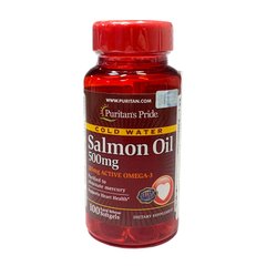 Omega-3 Salmon Oil 500 mg (105 mg Active Omega-3) - 100 софт