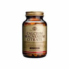 Цитрат кальцію магнію, Calcium Magnesium Citrate, Solgar, 200/100 мг, 100 таблеток
