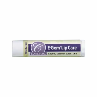 Бальзами для губ, Lip Care, Carlson Labs, з вітаміном Е, 1000 МО, 12 тюбиків