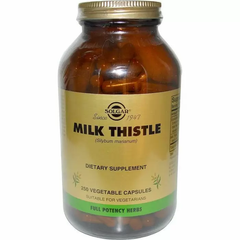 Расторопша, Milk Thistle, Solgar, 250 капсул