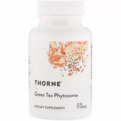 Зелений чай (Green Tea Phytosome), Thorne Research, 60 капсул