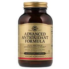 Антиоксидантний комплекс, Advanced Antioxidant Formula, Solgar, 120 капсул