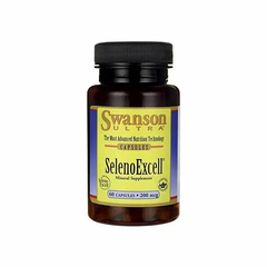Селен, Ultra Selenoexcell, Swanson, 200 мкг, 60 капсул