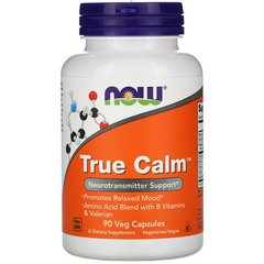 Вітаміни True Calm, Now, 90 веганських капсул