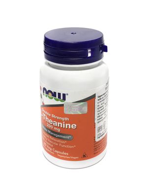 Амінокислота L-Theanine 200 мг - 60 веган кап