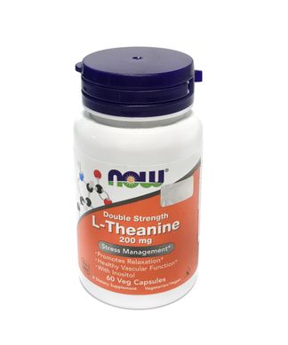 Аминокислота L-Theanine 200 мг - 60 веган кап
