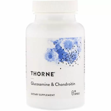 Глюкозамін хондроїтин, Glucosamine & Chondroitin, Thorne Research, 90 кап.