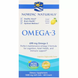 Очищенный рыбий жир (лимон), Omega-3, Nordic Naturals, 690 мг, 60 капсул: изображение – 2