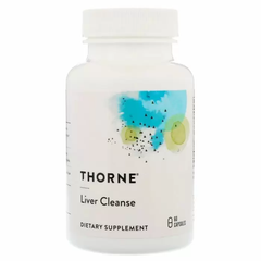 Чистка печінки, Liver Cleanse, Thorne Research, 60 капсул