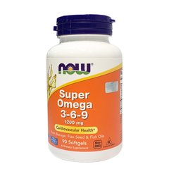 Super Omega 3-6-9 1200 мг - 90 софт кап
