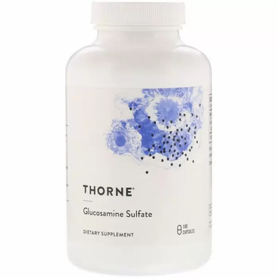 Глюкозамин сульфат, Glucosamine Sulfate, Thorne Research, 180 кап.