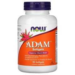 Мультивітаміни для чоловіків Now Adam Male Multi - 120 таб