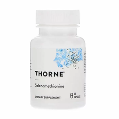 Селен (селенометионин), Selenomethionine, Thorne Research, 60 капсул