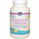 Омега 3 6 9 (лимон), Complete Omega, Nordic Naturals, 1000 мг, 180 капсул: изображение – 1