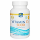 Витамин Д3 (апельсин), Vitamin D3, Nordic Naturals, 5000 МЕ, 120 капсул: изображение – 1