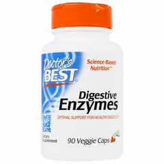 Ферменти для травлення, Digestive Enzymes, Doctor's Best, 90 капсул