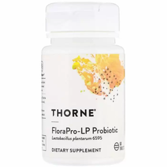Пробіотик, FloraPro-LP Probiotic, Thorne Research, 60 таблеток