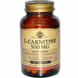 Карнітин (L-Carnitine), Solgar, 500 мг, 60 таблеток: зображення — 1