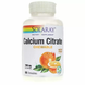 Цитрат кальция, Calcium Citrate, Solaray, 1000 мг, вкус апельсина, 60 жевательных таблеток: изображение – 1
