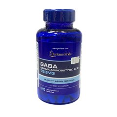 GABA (Gamma Aminobutyric Acid) 750 mg - 90 таблеток