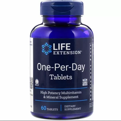 Вітамінний комплекс, One-Per-Day Tablets, Life Extension, 1 в день, 60 таблеток