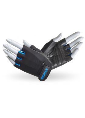 Жіночі спортивні рукавички RAINBOW MFG 251 - чорний / блакитний