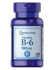 Vitamin B-6 (Pyridoxine Hydrochloride) 50 mg - 100 таб