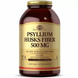 Подорожник, Psyllium Husks Fiber, Solgar, 500 мг, клетчатка шелухи, 500 вегетарианских капсул: зображення — 1