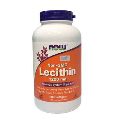 Lecithin 1,200 мг - 200 софт кап