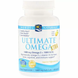 Экстра Омега-3, Ultimate Omega Xtra, Nordic Naturals, лимон, 1000 мг, 60 капсул: изображение – 1