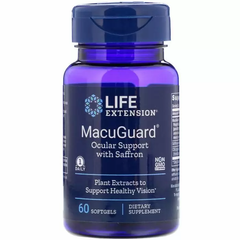 Вітаміни для очей, MacuGuard, Life Extension, 60 капсул