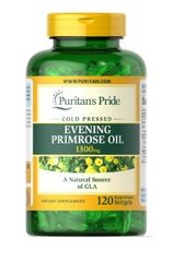 Evening Primrose Oil 1300 mg with GLA - 120 софт