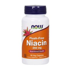 Flush-Free Niacin 250 мг - 90 веган кап