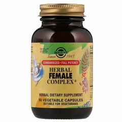 Трав'яний комплекс для жінок, Herbal Female Complex, Solgar, 50 капсул