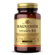 Магній з вітаміном В-6, Magnesium with Vitamin B6, Solgar, 133/8 мг, 100 таблеток: зображення — 1