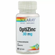 Оптицинк, OptiZinc, Solaray, 30 мг, 60 капсул: изображение – 1
