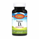 Вітамін Д-3, Vitamin D3, Carlson Labs, 5000 МО, 120 гелевих капсул: зображення — 1