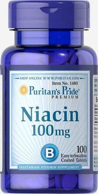 Niacin 100 mg100 Tablets