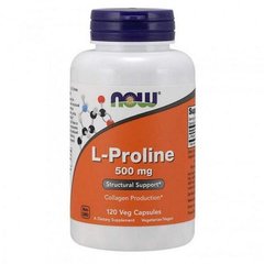 Амінокислота L-Proline 500 мг - 120 веган кап