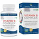 Комплекс вітамінів групи В, Vitamin B Complex, Nordic Naturals, 45 гелевих капсул: зображення — 1