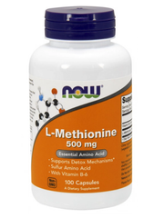 Амінокислота L-Methionine 500 мг - 100 кап