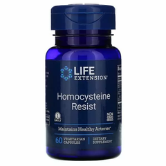 Резистентність гомоцистеїну, Homocysteine Resist, Life Extension, 60 капсул