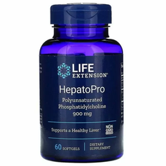 Фосфатидилхолін, Hepatopro, Life Extension, 900 мг, 60 капсул