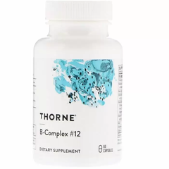 В комплекс, B-Complex #12, Thorne Research, 60 капсул
