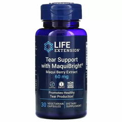 Захист очей, Tear Support, Life Extension, ягідний екстракт, 60 мг, 30 капсул