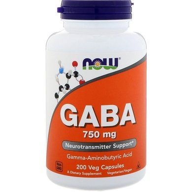 Габа 750 мг - 200 веганських капсул